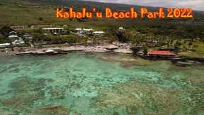 Best Places on the Big Island - Kahalu'u Beach Park Snorkeling and Surfing