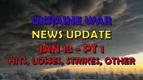 Ukraine War Update NEWS (20240113a): Pt 1 - Overnight & Other News