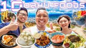 10 BEST Foods You MUST TRY When Visiting Oahu Hawaii (Ft. @AmandaFelixEats)
