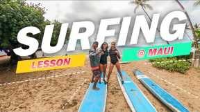 SURFING LESSONS IN MAUI, HAWAII