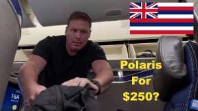 $250 International Business Class to Hawaii?! (United Polaris)