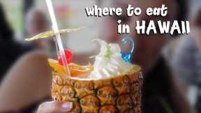 TOP 10 PLACES TO EAT IN HAWAII