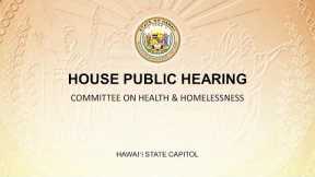 HLT Public Hearing - Wed Mar 13, 2024 @ 9:00 AM HST