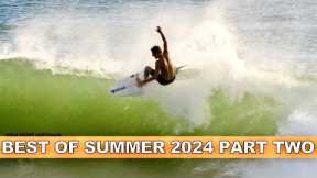 Surfing. Best Of Summer 2024! Gold Coast. Part Two. Waves For Weeks!