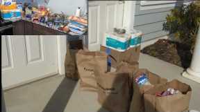 REAL LIFE ON SOCIAL SECURITY. Someone Left Bags of Food At My Door!