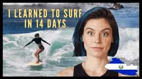 I learned to surf in 14 days