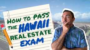 How to PASS the Hawaii Real Estate Exam in 2022 | Hawaii Realtor | Hawaii Real Estate Agent