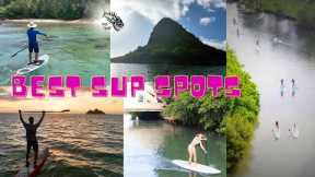 Best Stand Up Paddleboard Spots on Oahu- visit the best places to SUP for beginners