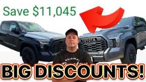 THE BEST DEALS I COULD FIND! All Trims Of 2024 Toyota Tundra!