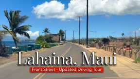 FRONT Street in LAHAINA - Updated Driving Tour + MAUI Building Info