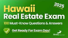 ✅ Crush Your Hawaii Real Estate Exam with This 100-Question Review!