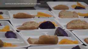 'My favorite': Hawaii public schools serve up Okinawan sweet potato for lunch