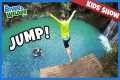 Kids JUMP into SECRET LAGOON Family
