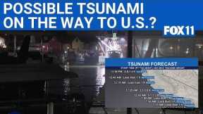 10-foot tsunami waves possible in Hawaii; California bracing for big waves | FOX LA