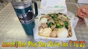 4K Lunch@One Plus One Drive Inn 7/10/25 #oneplusone #hawaiifood #hawaiifoodreviews #hawaiifoodfind