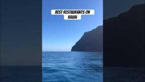 Ranking the top 3 restaurants on Kauai🌴 #kauai #hawaii #hawaiifood #kauaifood #bestfoodinhawaii
