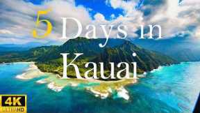 How to Spend 5 Days in KAUAI Hawaii | Travel Itinerary