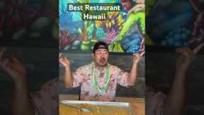 Experience the taste of perfection at Hawaii's top restaurant