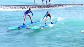 Learn to Surf in Waikiki | Hawaii Surfing Academy LLC | Free Drone Video & Best Surf Lessons Oahu