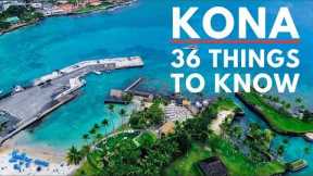 KONA TRAVEL TIPS: 36 Things to Know Before You Visit Kona, Big Island (Hawaii)