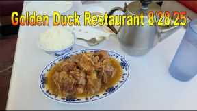 4K Golden Duck Restaurant Lunch 8/28/25 in Honolulu, Oahu, Hawaii