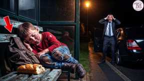 A Millionaire Visited His Son After 5 Years… And Froze Realizing The Boy At The Bus Stop Was His Son