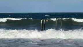 Breaking News - Hurricane Erin has arrived! Surfing Florida Style 08.18.25 