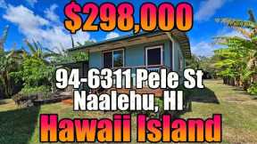 SOLD! 94-6311 Pele St, Naalehu, Big Island Hawaii Real Estate - MLS#716974