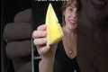 trying the #viral #yellow #watermelon 