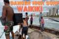 8/9/25 Hawaii Waikiki Beach, Warning