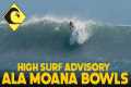 HIGH SURF ADVISORY ISSUED FOR THE