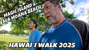 Hawaii Walk | Magic Island & Ala Moana Beach | Hawaii Family Beach | September 2, 2025