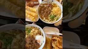 10 Best Things I Ate in Hawaii  🍩🍜🥑🍔🍣