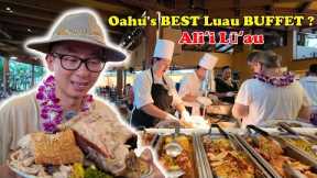 Oahu's BEST All You Can Eat LUAU BUFFET at Polynesian Cultural Center? | Ali'i Luau Package 🌺🍍🥥