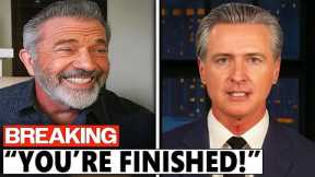 Gavin Newsom ERUPTS After Mel Gibson EXPOSES Him On LIVE TV!
