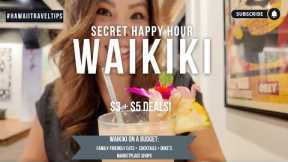 Let’s Do Waikiki on a Budget: The Secret Spot for Family Eats, $5 Cocktails + Duke’s Marketplace