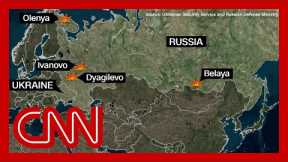 New images show extent of Ukraine's surprise attack on Russia