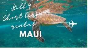 Update to BIll 9 - Maui
