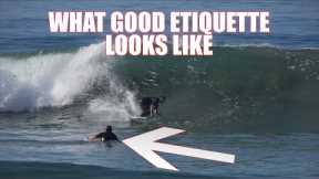 This is What Good Surf Etiquette Looks Like