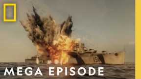 Secrets of WWII REVEALED | Drain the Oceans MEGA EPISODE | U-Boats, Warships, & Pearl Harbor