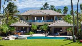 Beach front luxury home in South Maui Hawaii