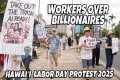 Hawaii Labor Day Protest 2025 at