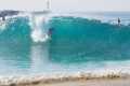 Surfers charge big High Tide morning