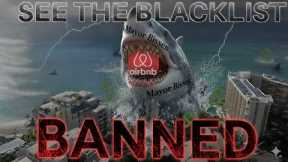 *BANNED* BLACK LISTED! List of Maui Airbnb & VRBO Vacation Rentals on the Chopping Block