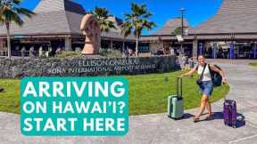 Kona Airport Travel Guide: Watch Before You Arrive on the Big Island (Hawaii)