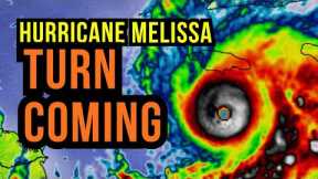 Hurricane Melissa will make a Turn...