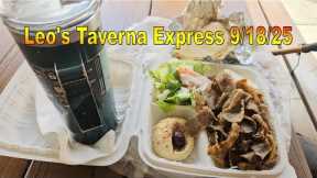 4K Leo's Taverna Express Lunch 9/18/25 in Honolulu, Oahu, Hawaii