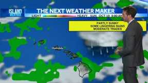 Weekend Weather Forecast | Morning showers Saturday with drier weather for the rest of the weekend