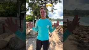 Learn to surf in Hawaii at Jamie O’Brien Surf Experience located at Turtle bay ￼