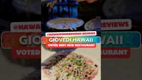*They Blocked Us For This Review* Hawaii's Best New Restaurant Giovedi Wasn't That Good. #FoodReview